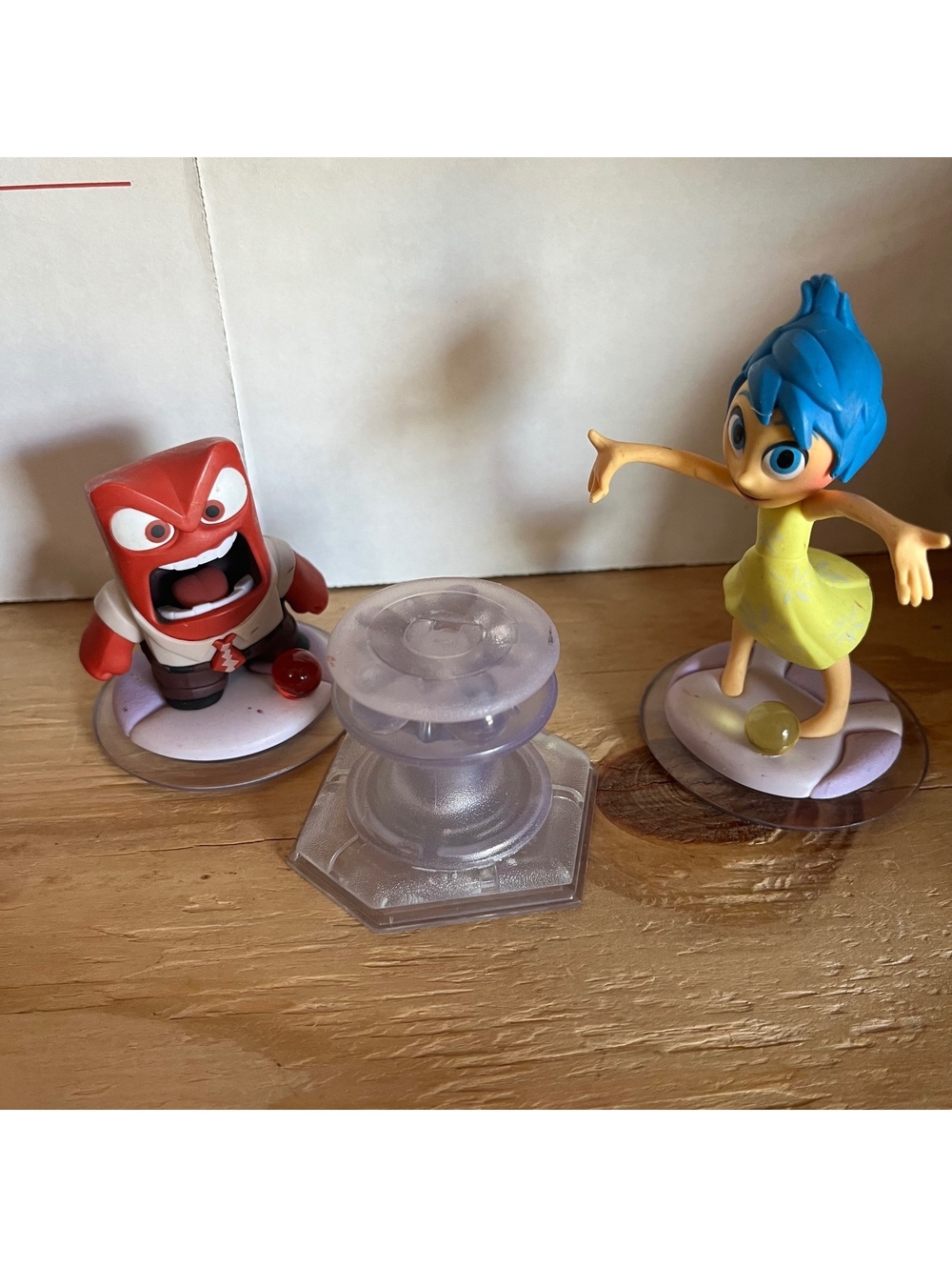 Disney Infinity 3.0 Inside Out Playset Lot Anger Joy Inside Out